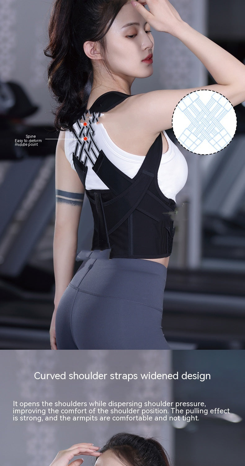 Invisible Posture Corrector Band – Anti-Humpback Back Support for Spine Alignment & Comfort