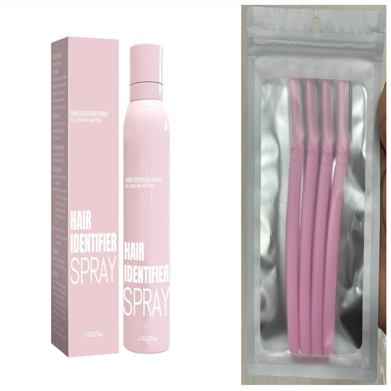 Facial Hair Identifier & Moisturizing Spray – Pre-Shave Dermaplaning Mist for Smooth, Hydrated Skin