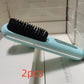 2-in-1 Wireless Hair Straightener Comb – USB Charging Hot Brush & Portable Curler for Fast Styling