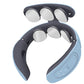 Smart Cervical Massager – Wireless Electric Neck and Shoulder Pulse Massager – 4 Massage Heads, Remote Controlled, Rechargeable, 9 Intensity Levels