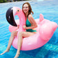 Adult-Size Flamingo & Swan Pool Float – Inflatable Ride-On Water Mount & Floating Lounge Bed