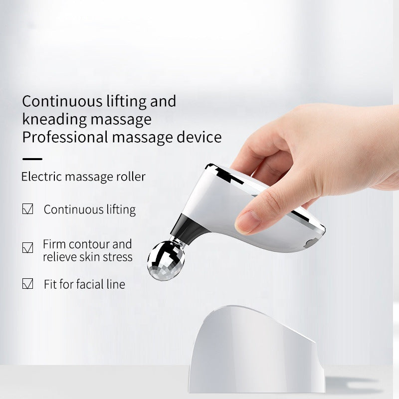 EMS Electric Facial Roller – Therapeutic Skin Lifting & Toning Massager with Microcurrent Technology