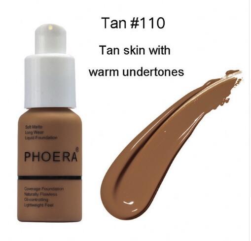 Matte Pressed Foundation Cream – Oil Control Concealer with Natural Skin Tone Coverage