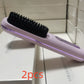 2-in-1 Wireless Hair Straightener Comb – USB Charging Hot Brush & Portable Curler for Fast Styling