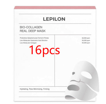 Deep Collagen Overnight Sheet Mask – Firming Facial Mask with Low Molecular Collagen for Elasticity & Repair