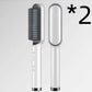 2-in-1 Hair Straightener & Hot Comb – Ionic Curling Brush for Smoothing & Styling
