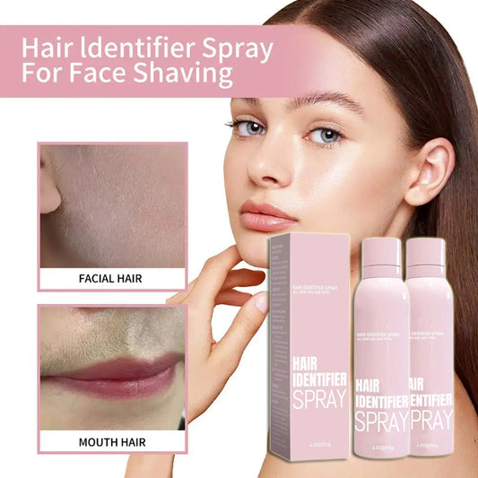Facial Hair Identifier & Moisturizing Spray – Pre-Shave Dermaplaning Mist for Smooth, Hydrated Skin