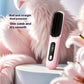 2-in-1 Wireless Hair Straightener Comb – USB Charging Hot Brush & Portable Curler for Fast Styling