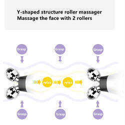EMS Electric Facial Roller – Therapeutic Skin Lifting & Toning Massager with Microcurrent Technology