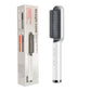 2-in-1 Hair Straightener & Hot Comb – Ionic Curling Brush for Smoothing & Styling