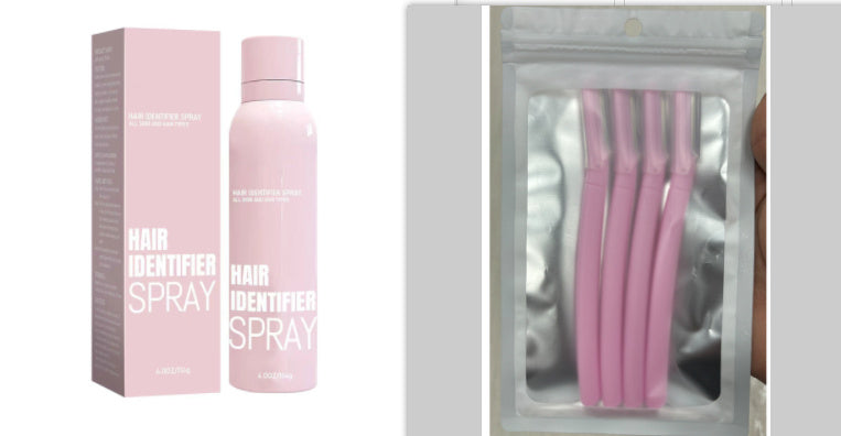 Facial Hair Identifier & Moisturizing Spray – Pre-Shave Dermaplaning Mist for Smooth, Hydrated Skin