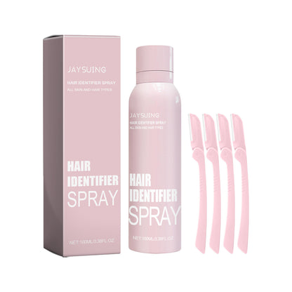 Facial Hair Identifier & Moisturizing Spray – Pre-Shave Dermaplaning Mist for Smooth, Hydrated Skin