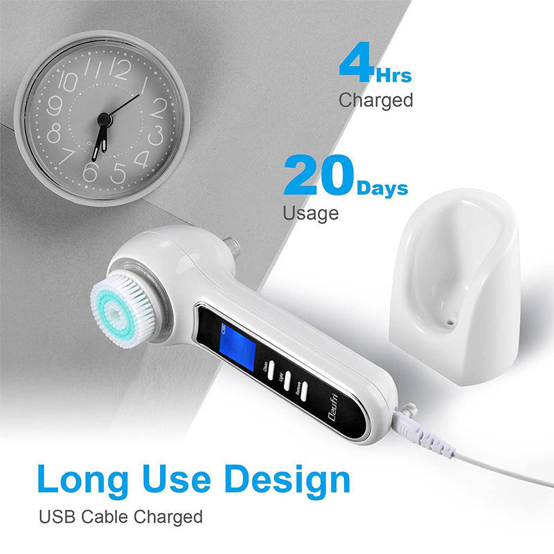 Electric Facial Cleansing Brush – Blackhead Remover & Pore Cleaner with Multi-Speed Settings