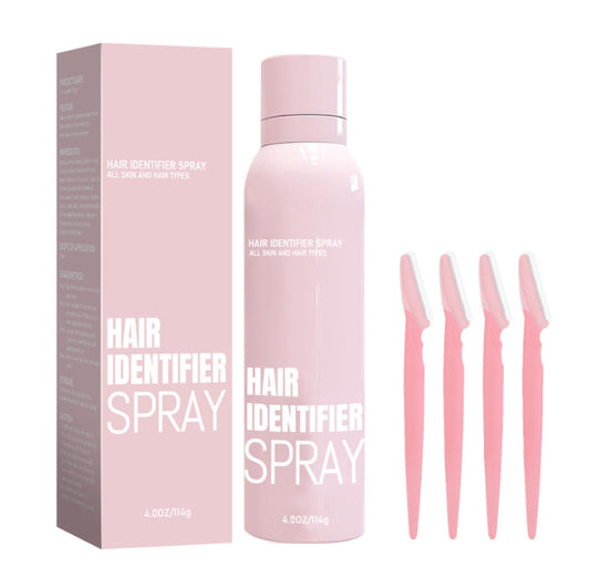 Facial Hair Identifier & Moisturizing Spray – Pre-Shave Dermaplaning Mist for Smooth, Hydrated Skin