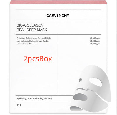 Deep Collagen Overnight Sheet Mask – Firming Facial Mask with Low Molecular Collagen for Elasticity & Repair
