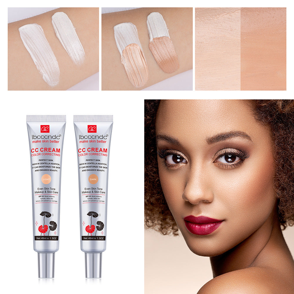 CC Cream Foundation – Moisturizing, Waterproof & Long-Lasting Concealer Base for Natural Skin Coverage