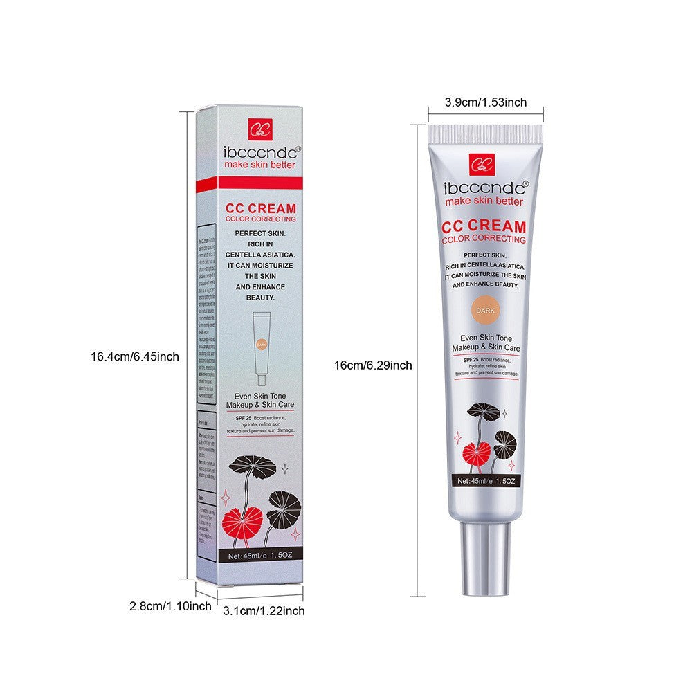 CC Cream Foundation – Moisturizing, Waterproof & Long-Lasting Concealer Base for Natural Skin Coverage
