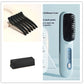 2-in-1 Wireless Hair Straightener Comb – USB Charging Hot Brush & Portable Curler for Fast Styling