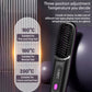 2-in-1 Wireless Hair Straightener Comb – USB Charging Hot Brush & Portable Curler for Fast Styling