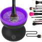 Electric Makeup Brush Cleaner – Portable USB-Powered Automatic Cleaning Machine for All Brush Sizes