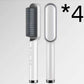2-in-1 Hair Straightener & Hot Comb – Ionic Curling Brush for Smoothing & Styling